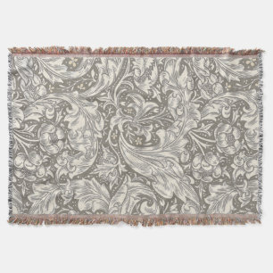 Couverture Bouton de fiancé de William Morris damassé antique