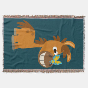 Couverture Bouton de papillon de caricature mignon