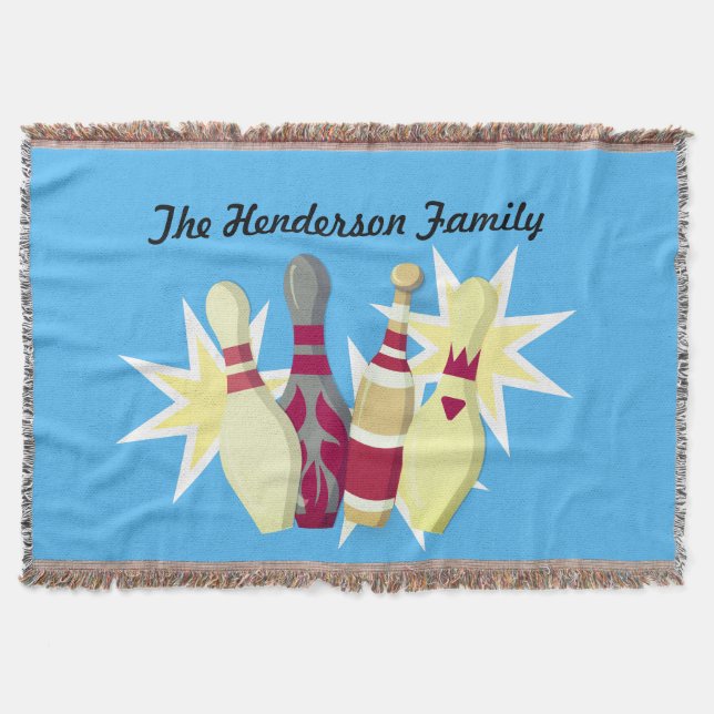 Couverture Bowling de style vintage (Devant)