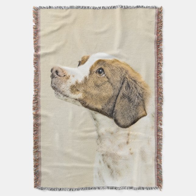 Couverture Brittany Paining - Un joli art original de chien (devant Vertical)
