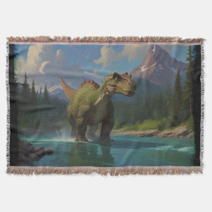 Couverture Brontosaurus à la canne et plaisir fluvial