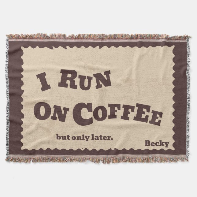 Couverture Brown Beige Cuddle Coffee (Devant)