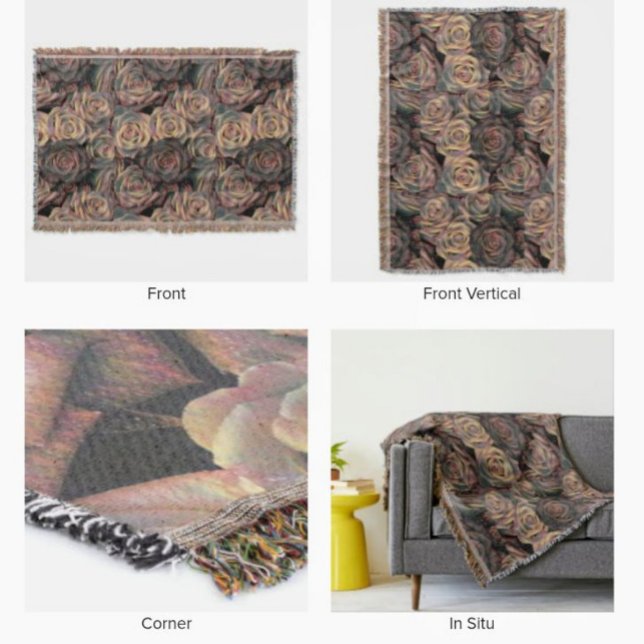 Couverture Brown, orange, copper, et or rose (Créateur téléchargé)