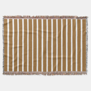 Couverture Brown rayures neutres de sucre