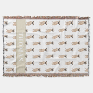 Couverture Bruxelles Griffon personnalisé