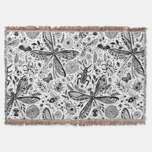 Couverture Bugs de Doodle sur bleu foncé