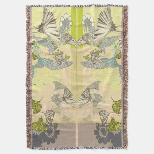 Couverture Butterfly Fleece Blanket (devant Vertical)