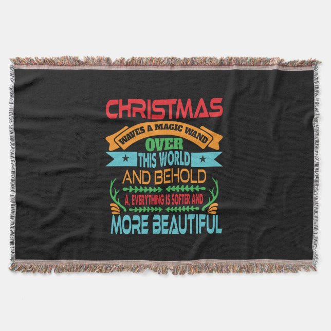 Couverture Cadeau de Noël Vagues de Noël Une baguette magique (Devant)