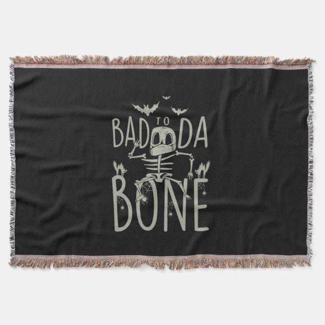Couverture Cadeau Halloween | Mauvais À Da Os (Devant)