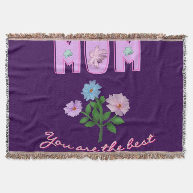 Couverture Cadeau personnalisé de la fête des mères (Devant)