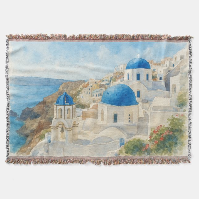 Couverture Cadeau pour voyageur | Art de vacances | Idée cade (Devant)