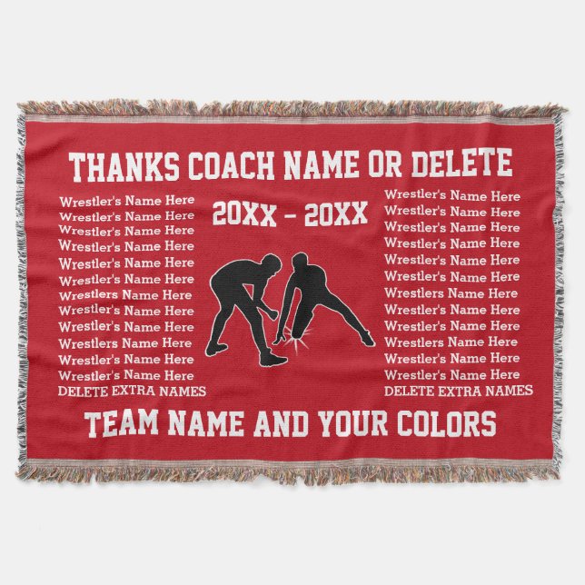 Couverture Cadeaux pour les entraîneurs de lutte, vos (Devant)