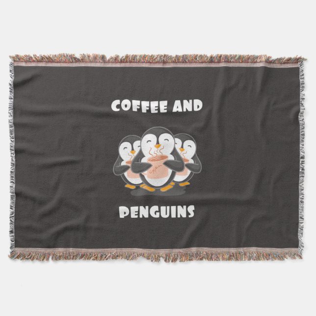 Couverture Café Et Pingouins (Devant)