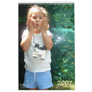 couverture, calendrier de famille