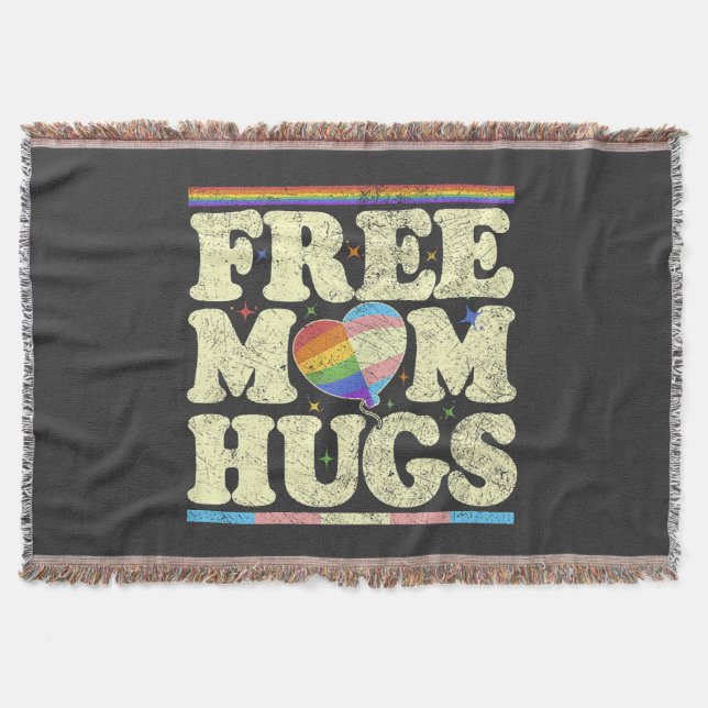 Couverture Câlins Gratuits Maman Fierté Lgbt (Devant)