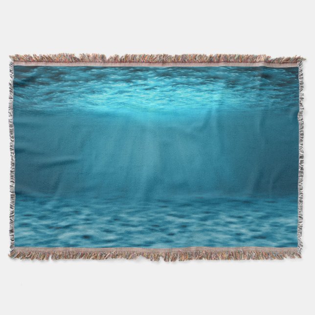 Couverture Calm Blue Underwater Ocean Scene (Devant)