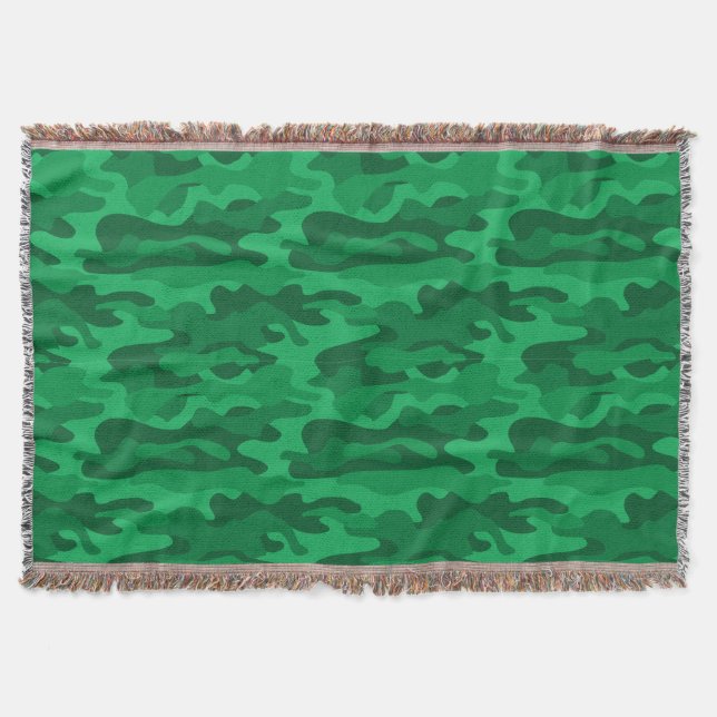 Couverture Camo Monocolor Vert Espagnol (Devant)