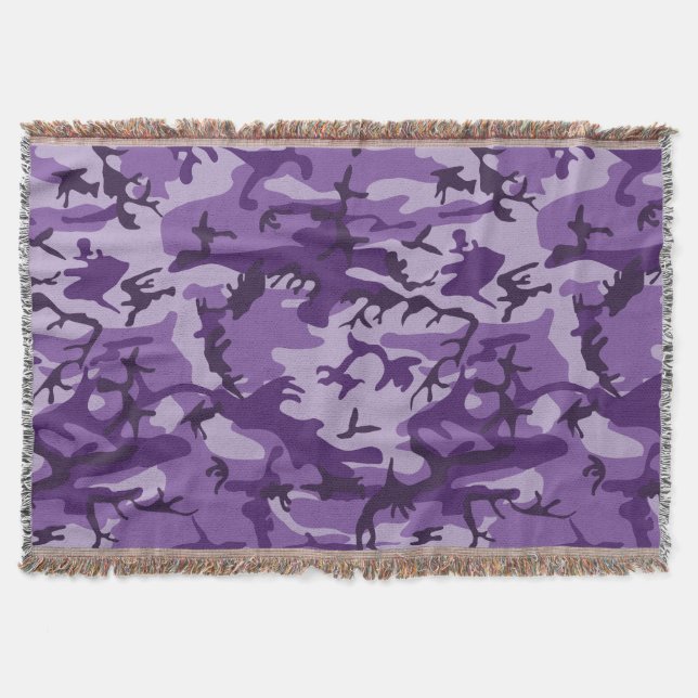 Couverture Camouflage Violet, Militaire, Armée (Devant)
