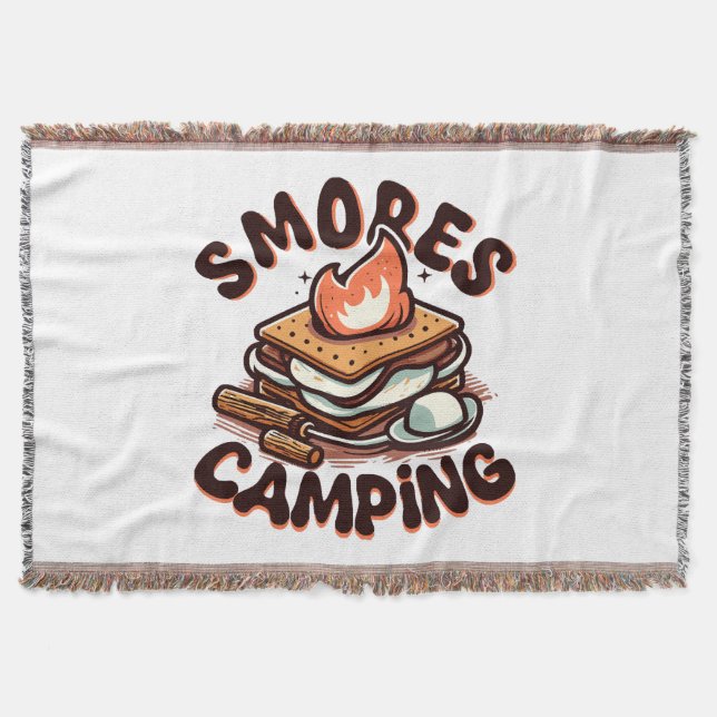 Couverture campement de smores (Devant)