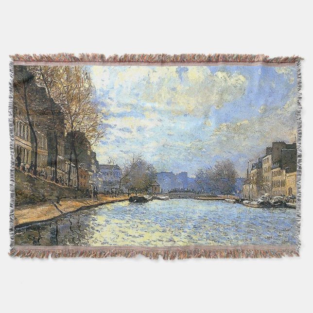 Couverture Canal St Martin Alfred Sisley (Devant)