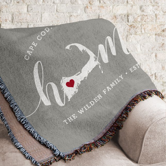 Couverture Cape Cod ville d'origine personnalisée (Créateur téléchargé)