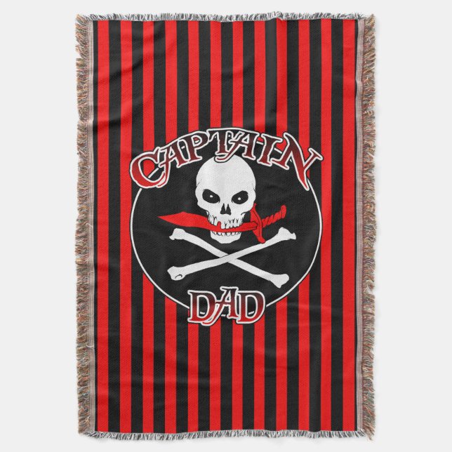 Couverture Capitaine Papa Jrow Blanket (devant Vertical)