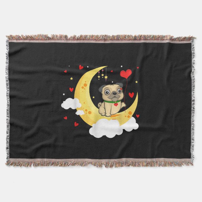 Couverture Carlin mignon La Lune Saint Valentin Carlin Amoure (Devant)