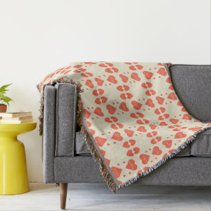 Couverture Carres rouges, empreinte du jour de la mère