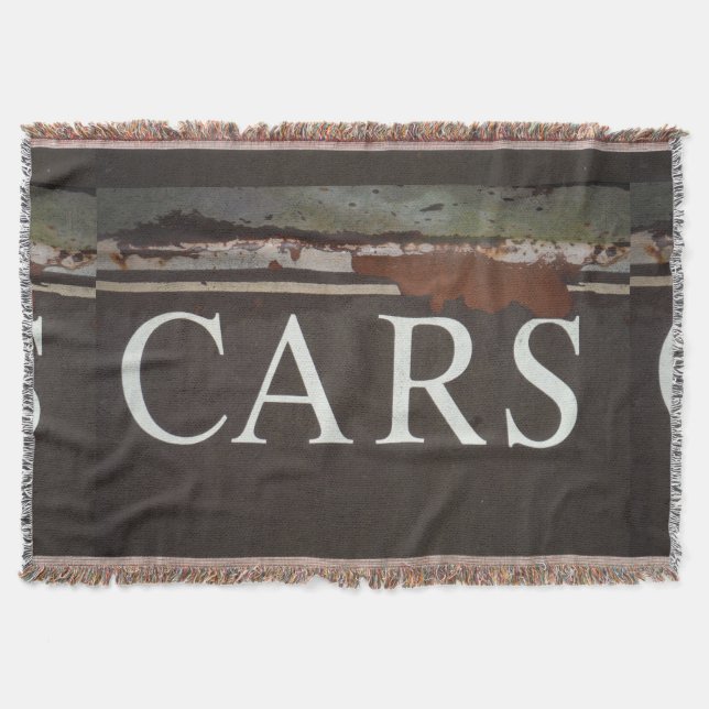 Couverture Cars signe sur camion de remorque antique. voiture (Devant)