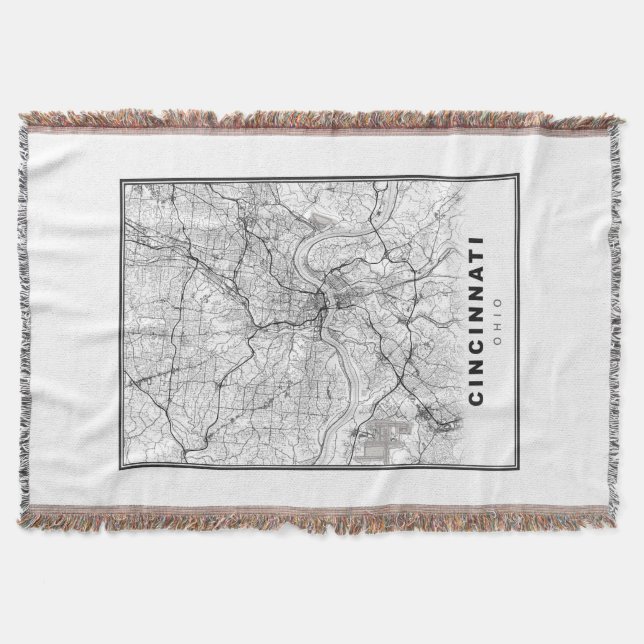 Couverture Carte de Cincinnati (Devant)