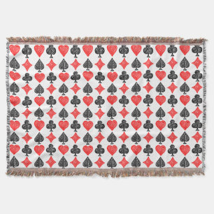 Couverture Carte de jeu noir/blanc/rouge Tous les symboles Li