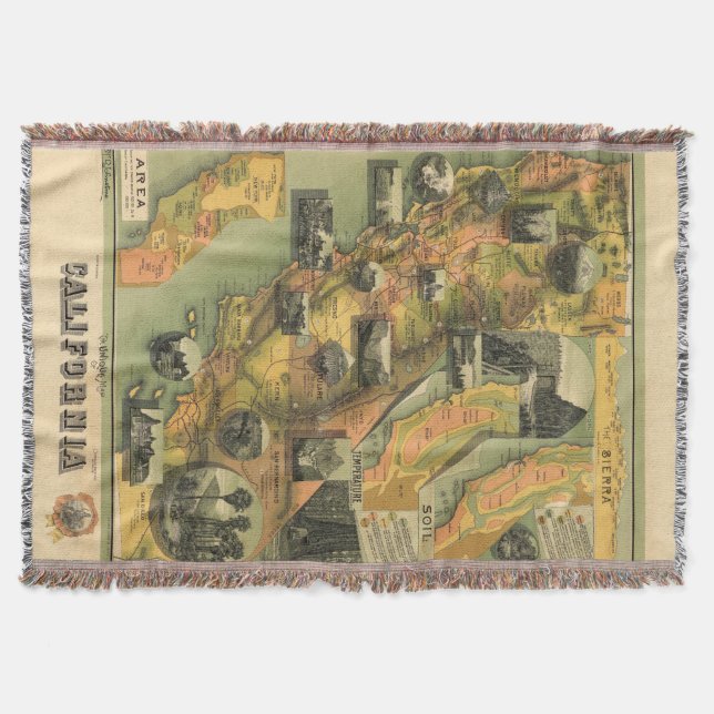 Couverture Carte de la Californie (Devant)