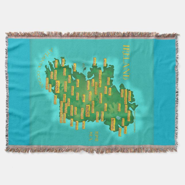Couverture Carte de l'Irlande (Devant)
