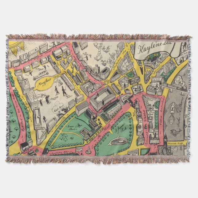 Couverture Carte de l'itinéraire de couronnement, Londres, (Devant)