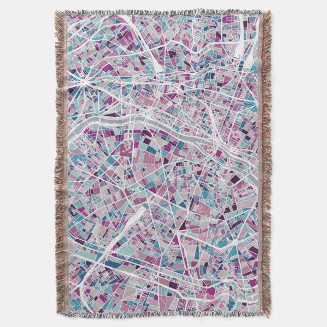 Couverture Carte de Paris France (devant Vertical)