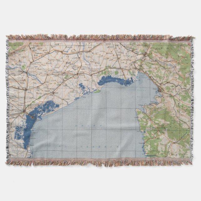 Couverture Carte de Venise, Italie (Devant)