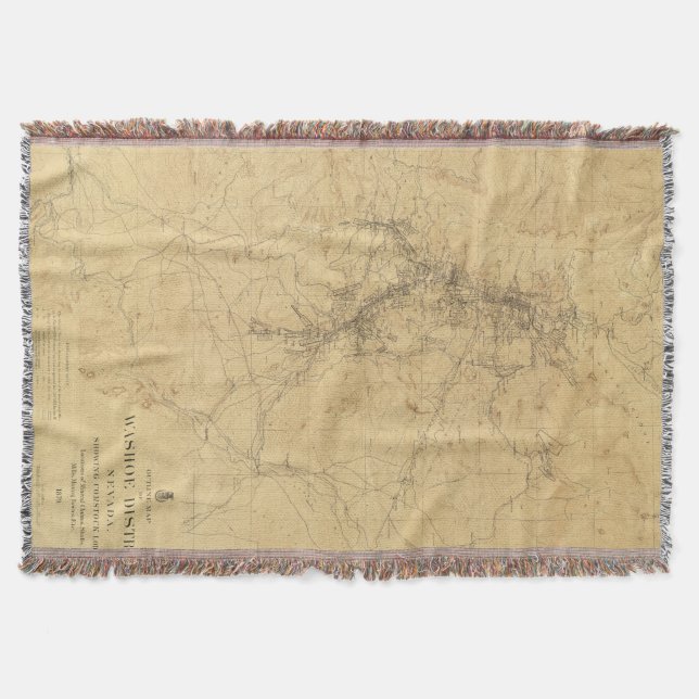 Couverture Carte d'ensemble de secteur de Washoe, Nevada (Devant)