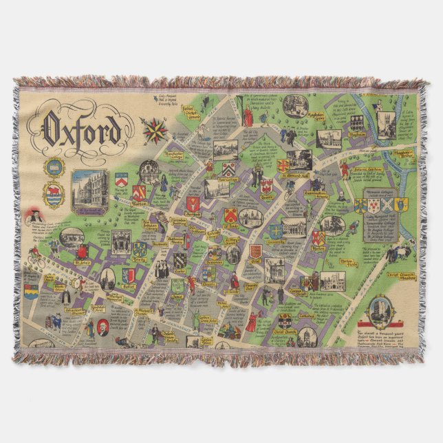 Couverture Carte d'Oxford, Angleterre (chemins de fer (Devant)