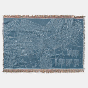 Couverture Carte graphique de Boston