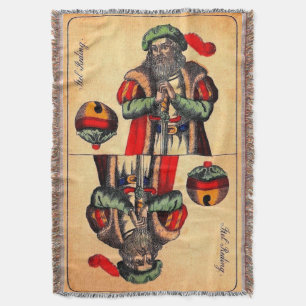 Couverture carte tarot n° 2 du 19e siècle