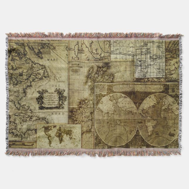Couverture Cartes anciennes du monde (Devant)