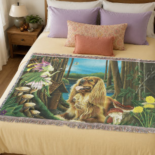 Couverture Cavalier Spaniel Fée Sprite Fantaisiste Joueuse
