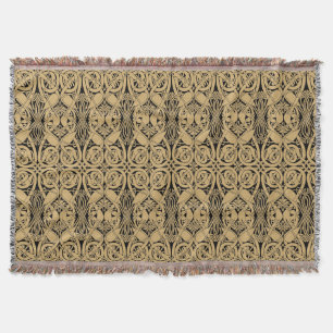 Couverture Céltic Knot Animaux Lindisfarne Motif
