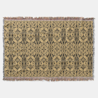 Couverture Céltic Knot Animaux Lindisfarne Motif