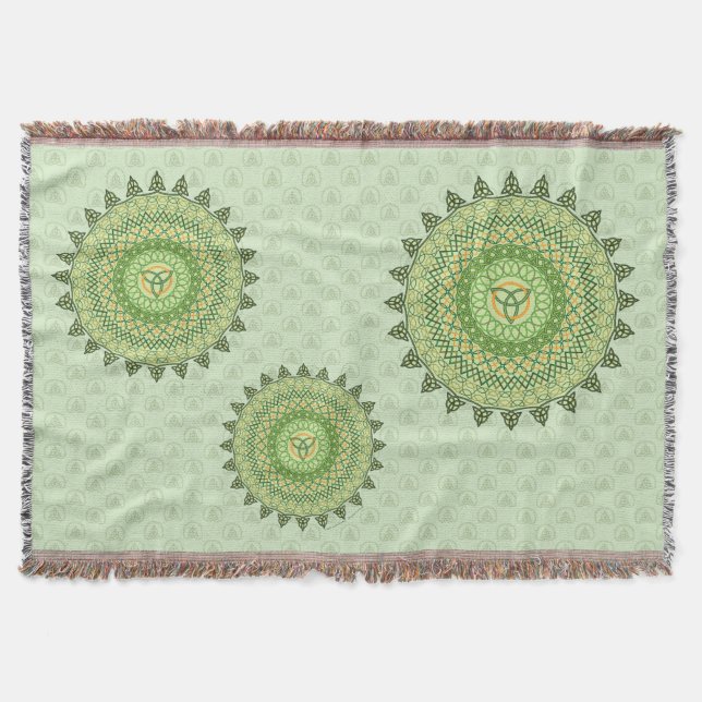 Couverture Celtic St. Patty's Day Throw Blanket (Devant)