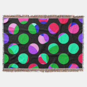 Couverture Cercles colorés sur noir