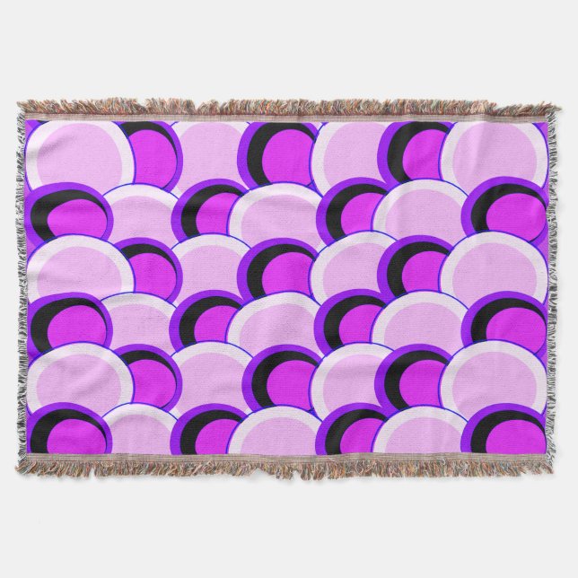 Couverture Cercles Mod Rose et Violet (Devant)