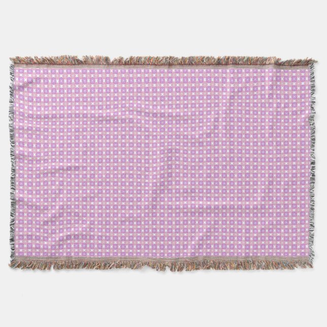 Couverture Cercles rose et violet motif (Devant)