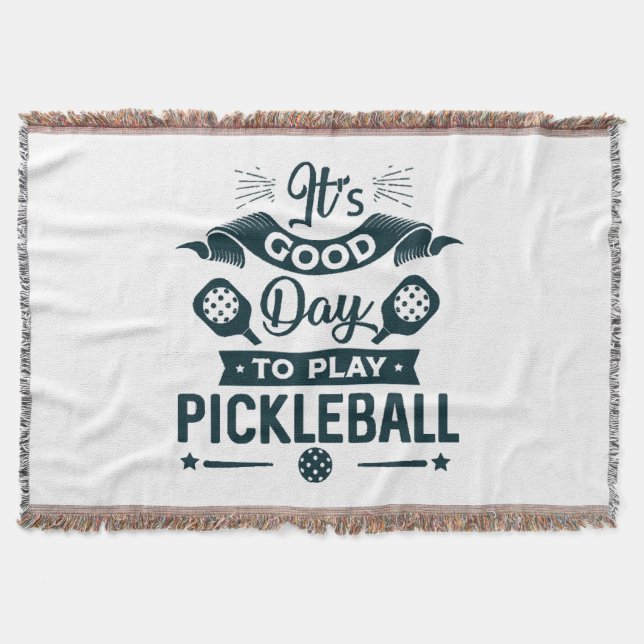 Couverture C'est un bon jour pour jouer au Pickleball (Devant)
