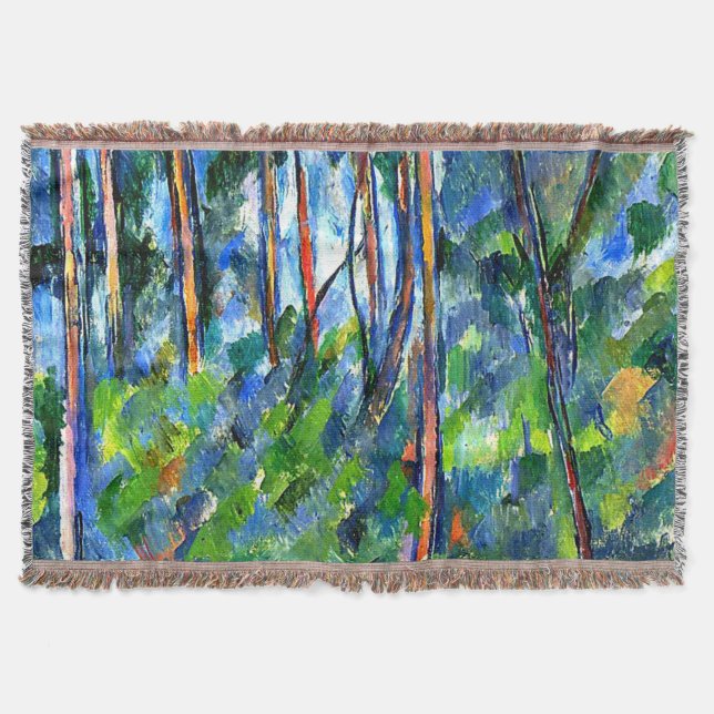 Couverture Cezanne - Dans les bois (Devant)